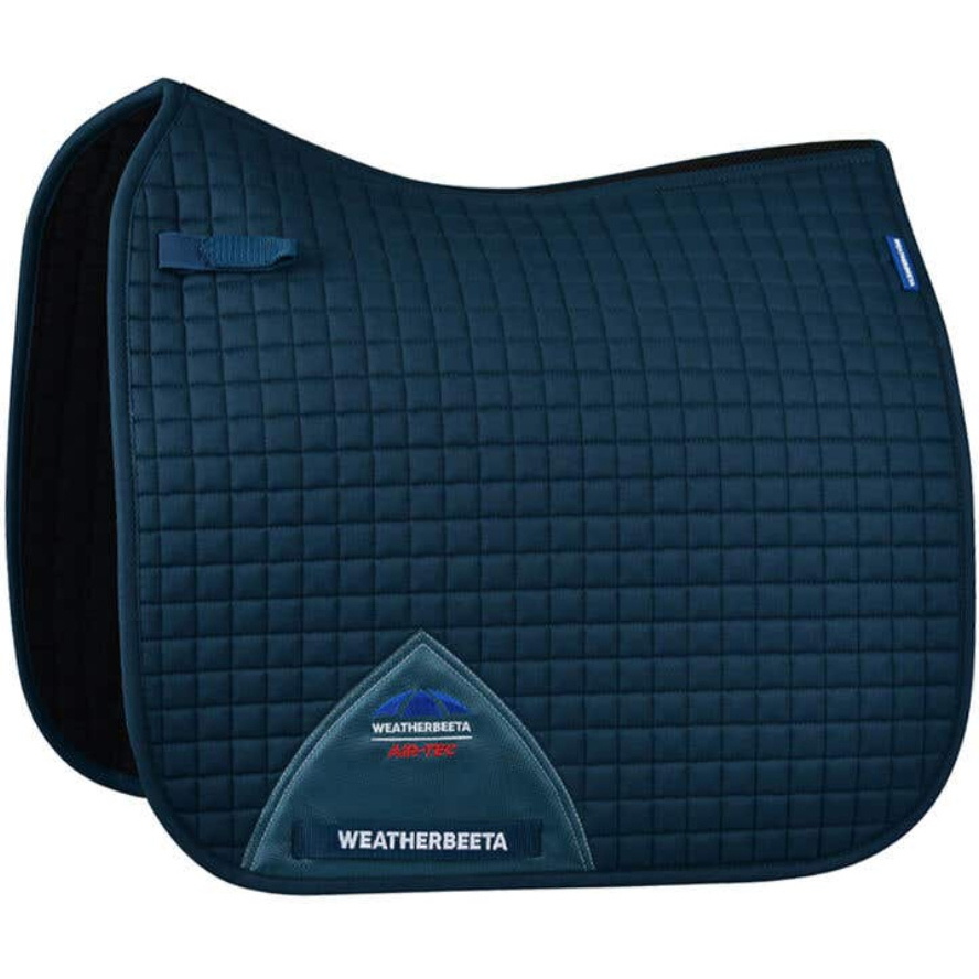 2025 Weatherbeeta Prime Air - Tec Dressur Sattel Pad 1028250 - Midnight Teal